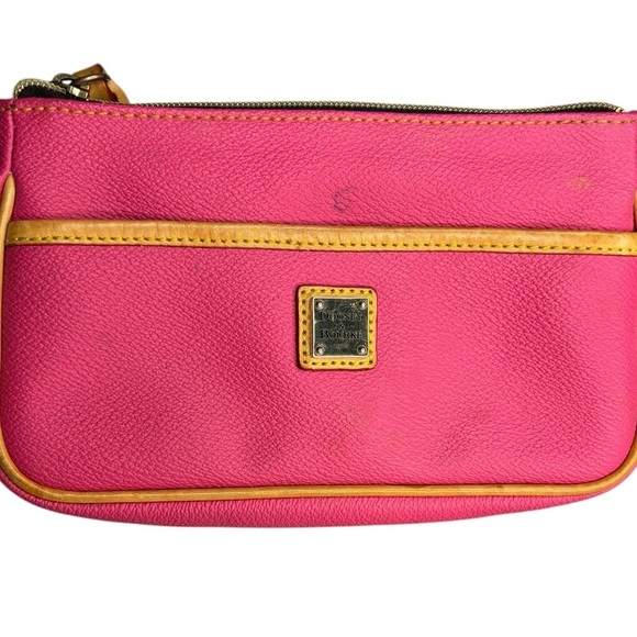 Dooney & Bourke Lola Pouchette Hot Pink Carley Collection Dooney &Bourke - Picture 2 of 12